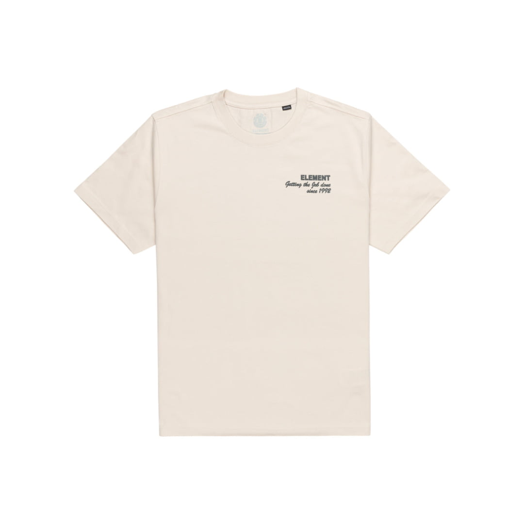 T-shirt Element Job Done SS Oat Milk - Ss - Insidshop.com