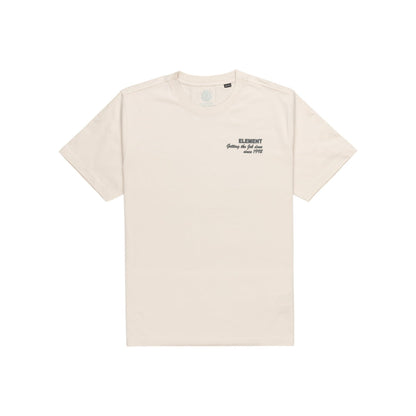 T-shirt Element Job Done SS Oat Milk - Ss - Insidshop.com