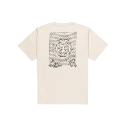T-shirt Element Job Done SS Oat Milk - Ss - Insidshop.com