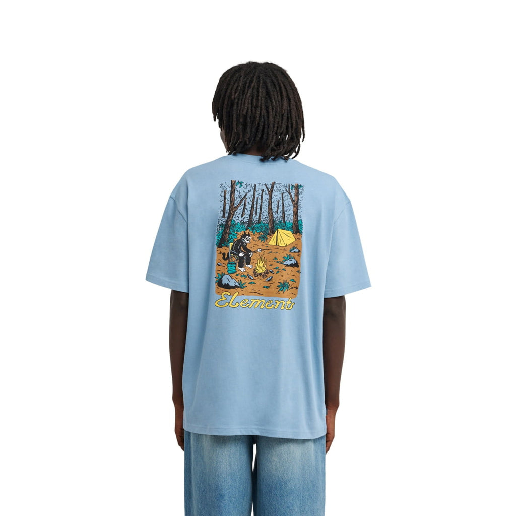 T-shirt Element Marshmallo SS Faded Denim - Insidshop.com