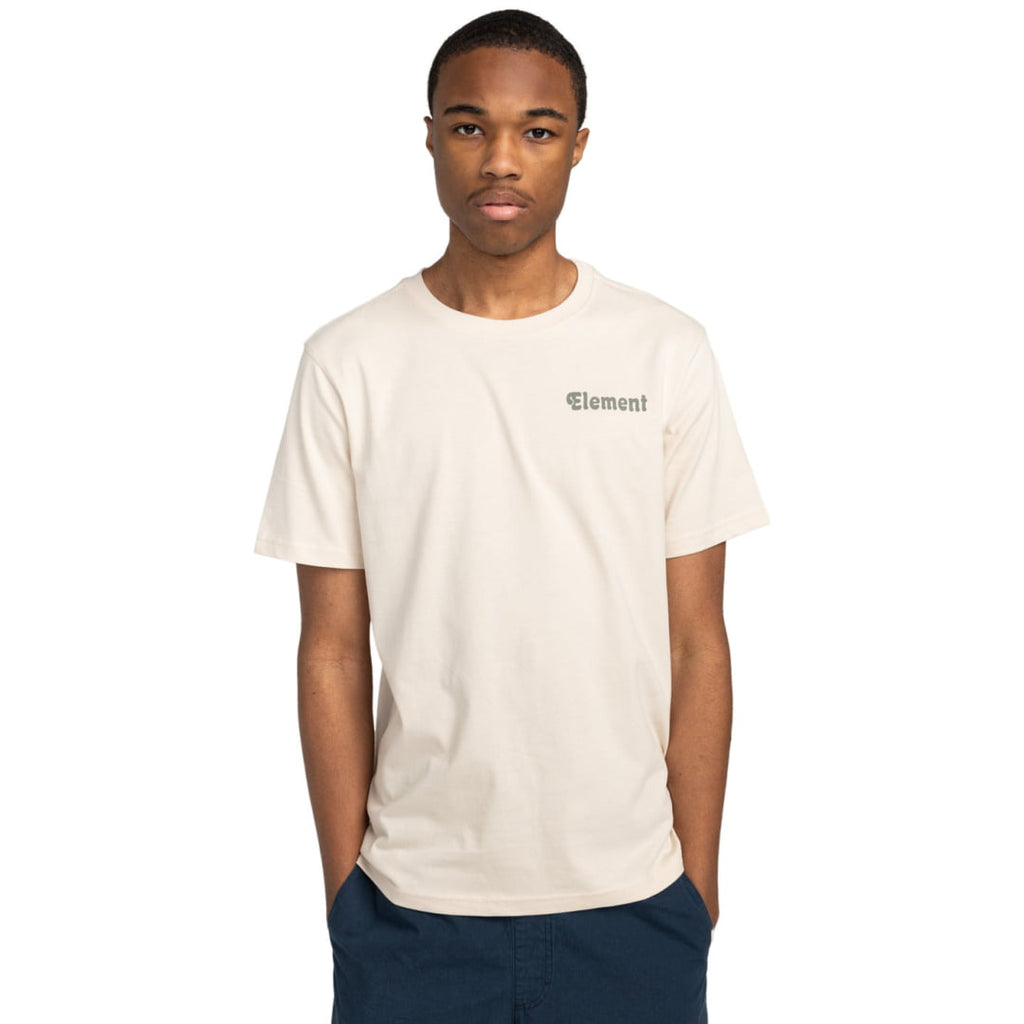T-shirt Element Post Nap SS Oat Milk - Ss - Insidshop.com