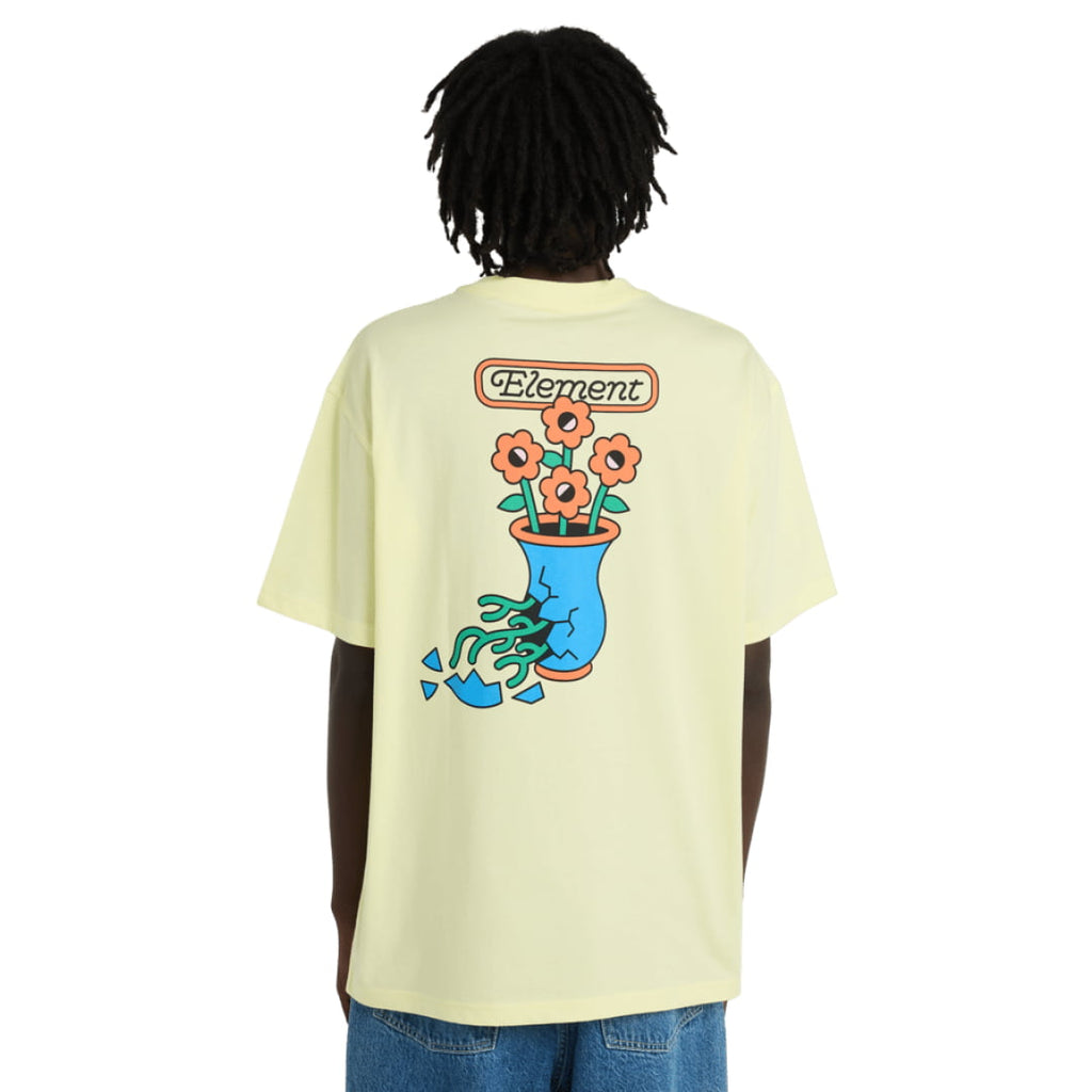 T-shirt Element Too Wild Wax Yellow - Insidshop.com