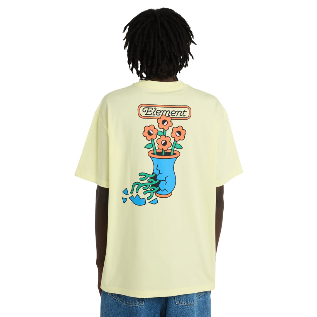 T-shirt Element Too Wild Wax Yellow - Insidshop.com