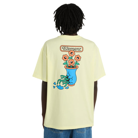 T-shirt Element Too Wild Wax Yellow - Insidshop.com