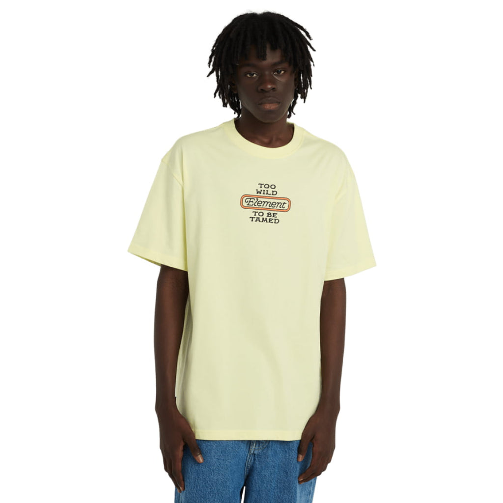 T-shirt Element Too Wild Wax Yellow - Insidshop.com