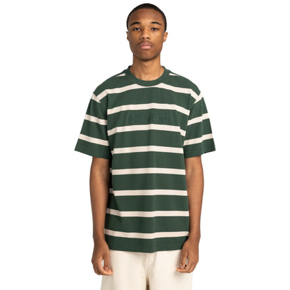 T-shirt Element Yacht Club SS Oat Milk Jungle Green - Ss