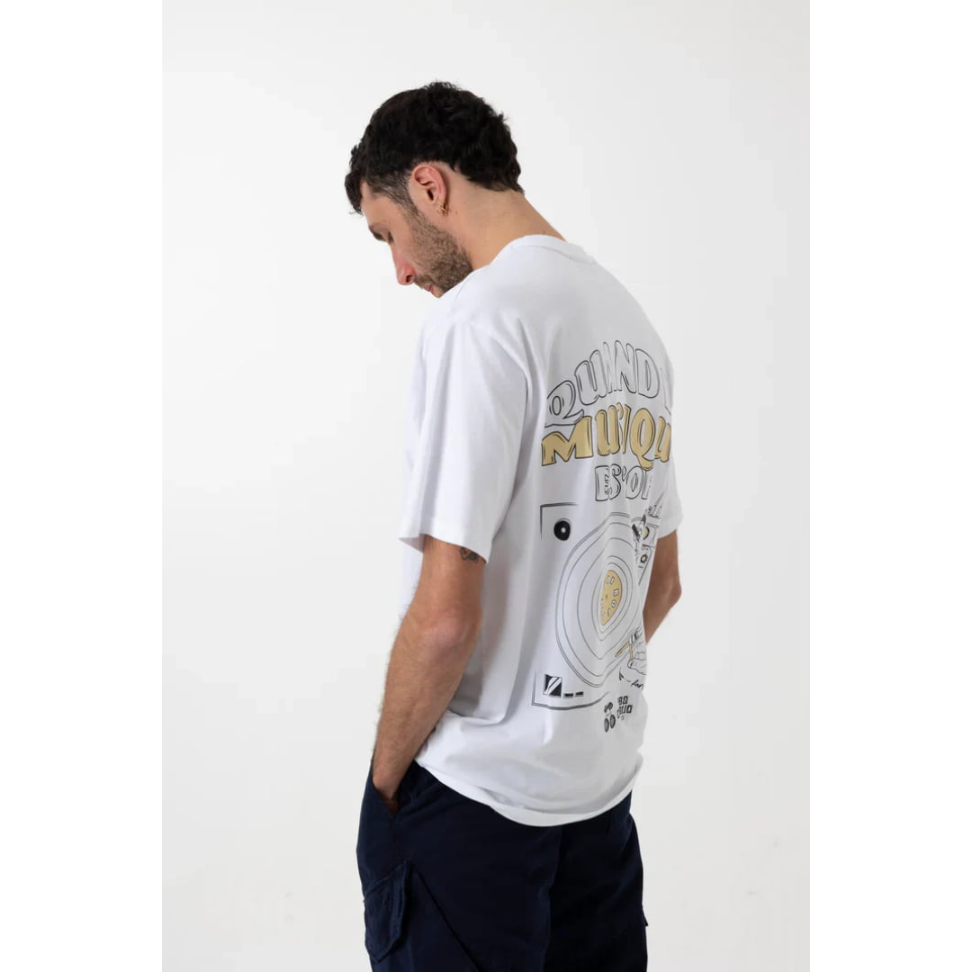 T-shirt Farci Bof White - Insidshop.com