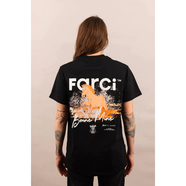 T - shirt Farci Cheval Black - T shirt Insidshop.com