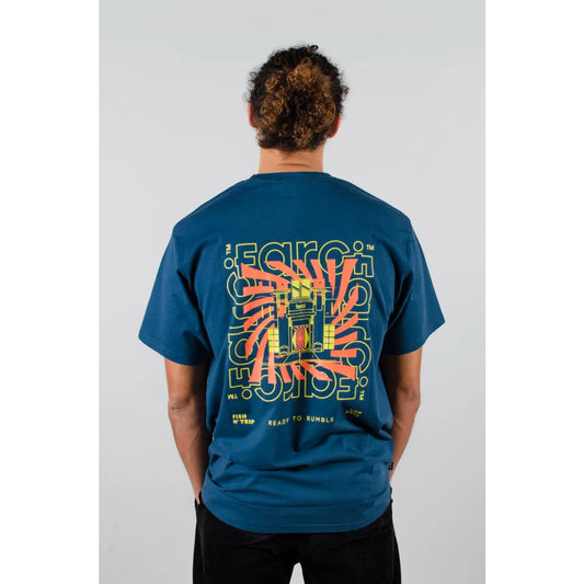 T-shirt Farci Fabric Blue - Insidshop.com