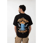 T-shirt Farci Flanger Jet Black - Insidshop.com