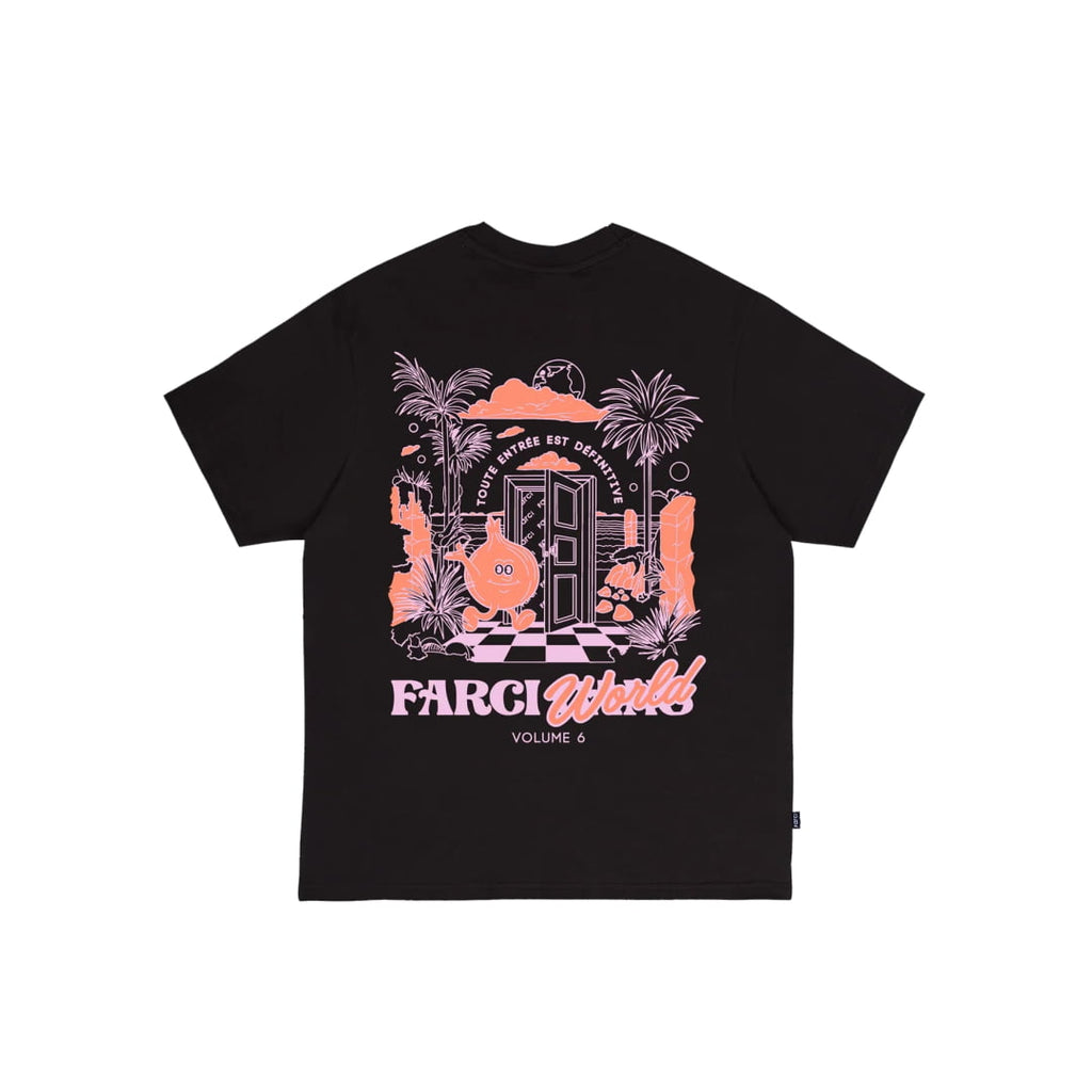 T-shirt Farci Gang 6 Black - White - Insidshop.com