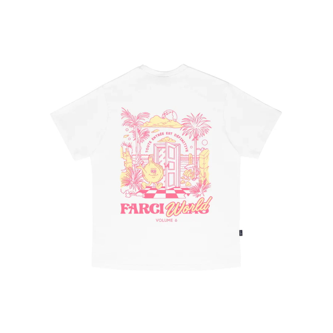 T-shirt Farci Gang 6 White - Insidshop.com
