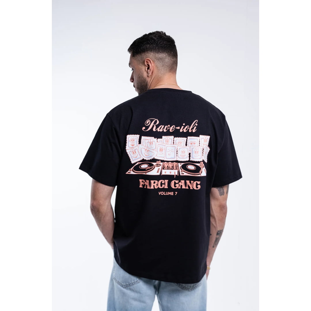 T-shirt Farci Gang 7 Black - Insidshop.com