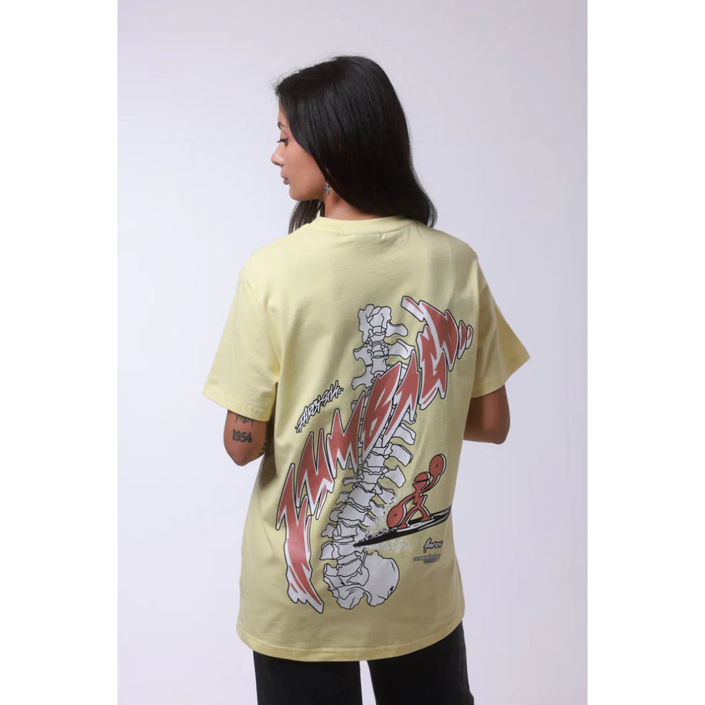 T-shirt Farci Lumbago Yellow - Insidshop.com