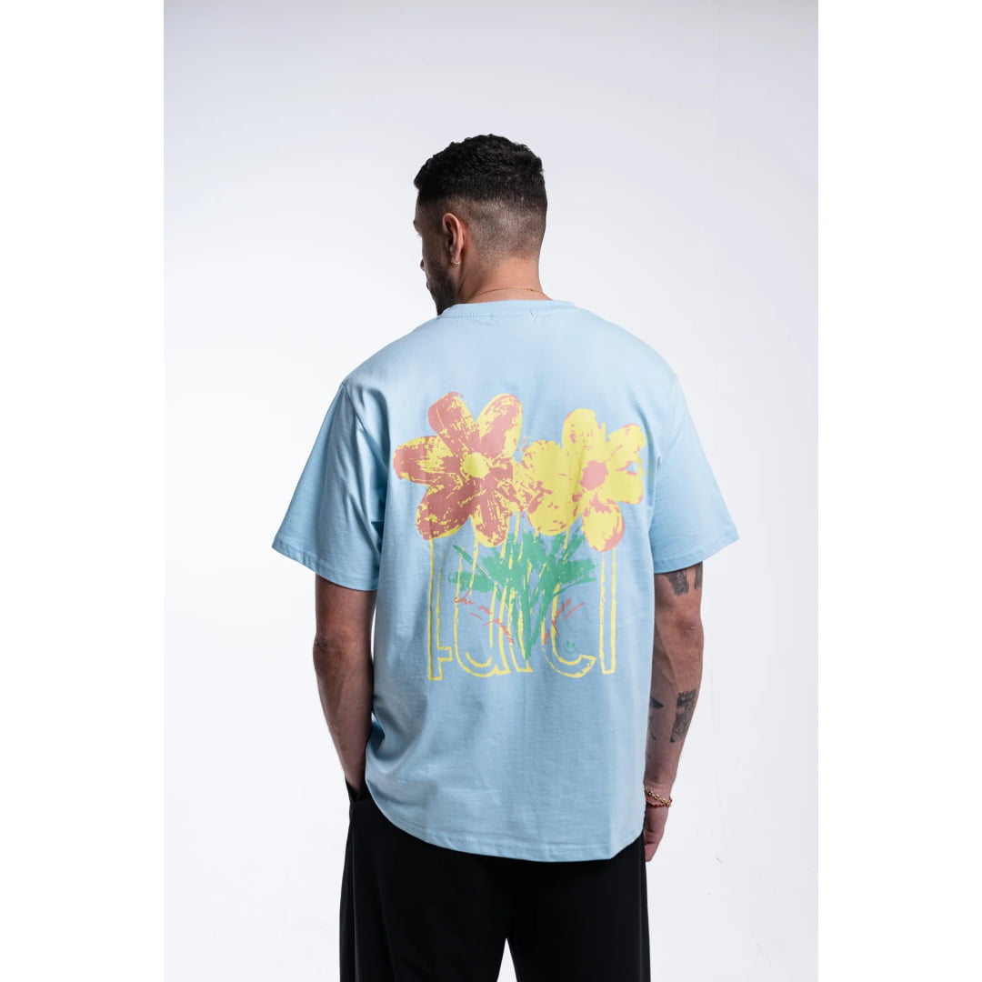 T-shirt Farci Piano Blue - Insidshop.com