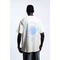 T-shirt Farci Sun Beige - Grey - Insidshop.com