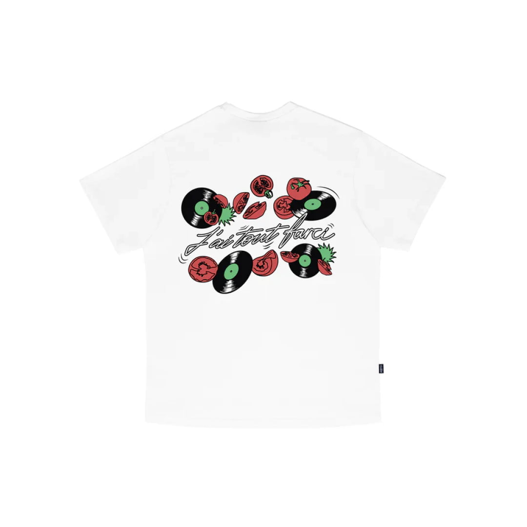 T-shirt Farci Tout White - tout - Insidshop.com