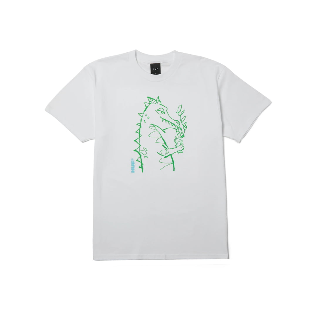 T-shirt HUF Cash Dragon SS White - Huf Ss - Insidshop.com