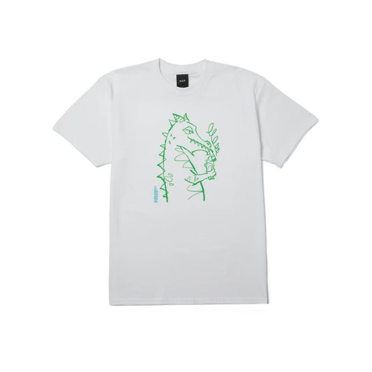 T-shirt HUF Cash Dragon SS White - Huf Ss - Insidshop.com