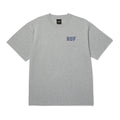 T-shirt HUF Classic H SS Heather Grey Navy - Huf h Ss