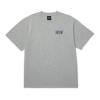 T-shirt HUF Classic H SS Heather Grey Navy - Huf h Ss