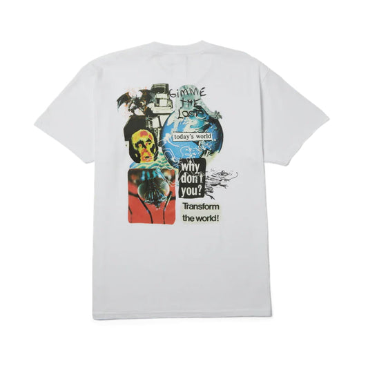 T-shirt HUF Gimme The Loot SS White - Huf Ss - Insidshop.com