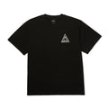 T-shirt HUF Triple Triangle SS Black White - Huf Ss