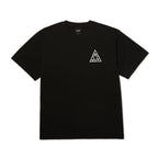 T-shirt HUF Triple Triangle SS Black White - Huf Ss