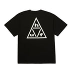 T-shirt HUF Triple Triangle SS Black White - Huf Ss