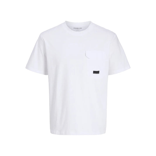 T-shirt Jack & Jones JCOFUSION Pocket SS Crew Neck Bright