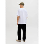 T-shirt Jack & Jones JJEBARRON SS O-Neck White - Jjebarron