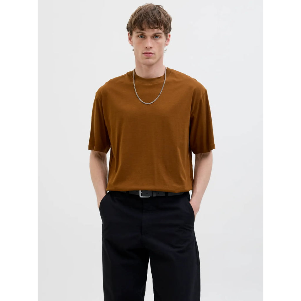 T shirt Jack & Jones JJEBRADLEY O Neck Monks Robe