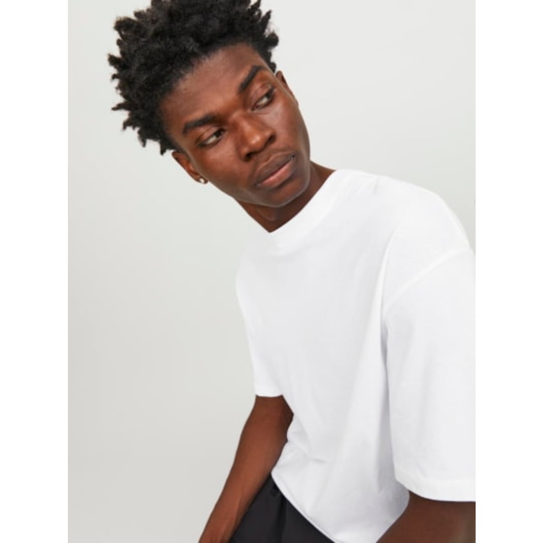 T-shirt Jack & Jones JJEBRADLEY O-Neck White - Jjebradley