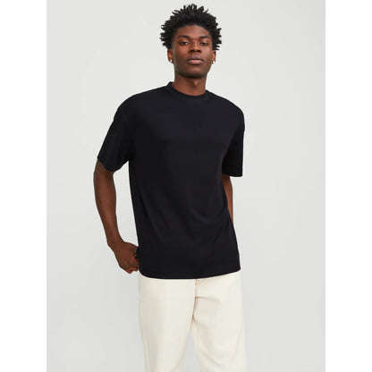 T-shirt Jack & Jones JJEURBAN Edge SS O-Neck Black