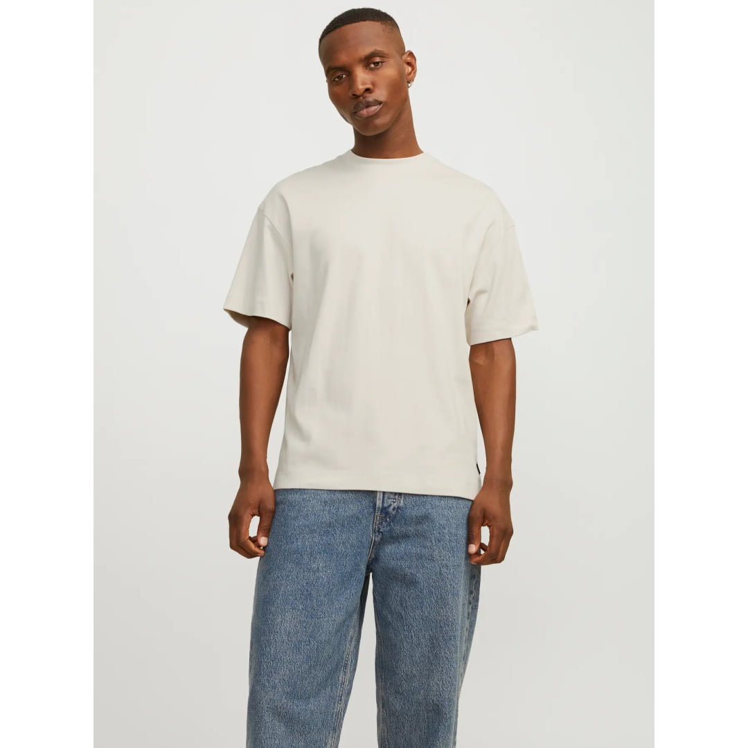 T-shirt Jack & Jones JJEURBAN Edge SS O-Neck Moonbeam