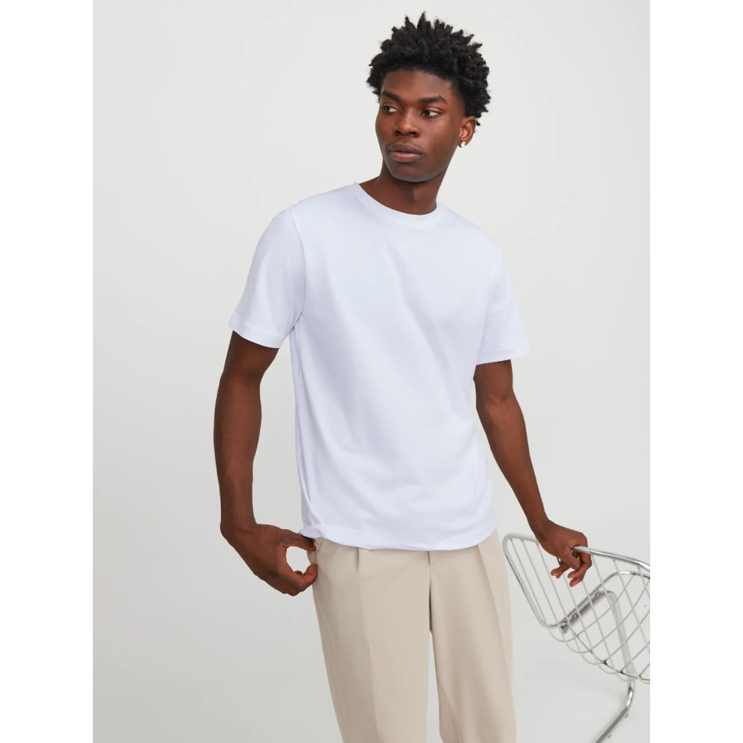 T-shirt Jack & Jones JJEURBAN Edge SS O-Neck White