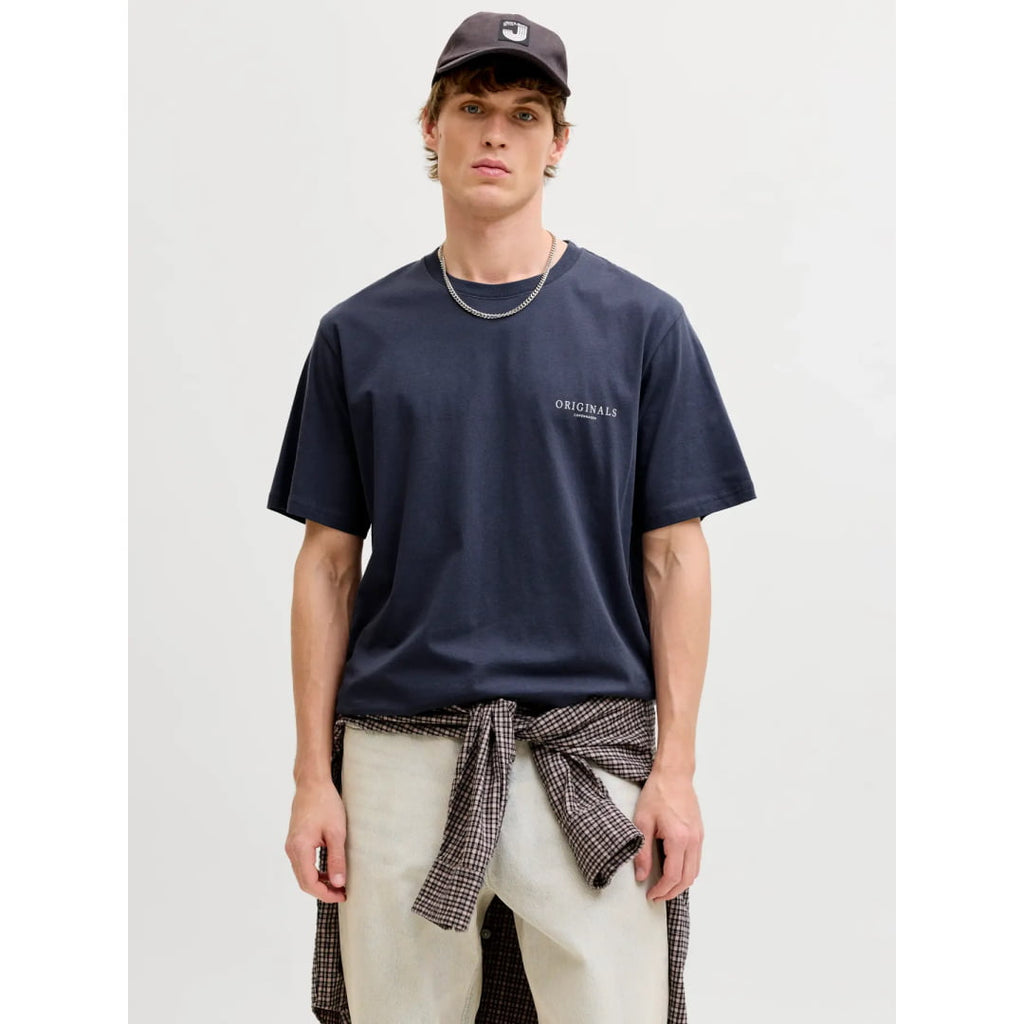 T-shirt Jack & Jones JORMONTAUK AOP Back SS Crew Neck
