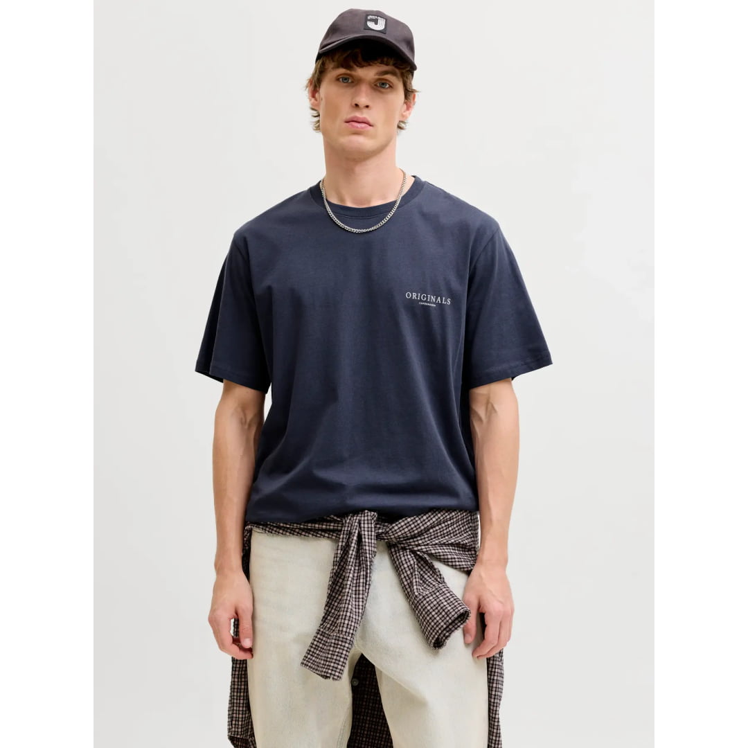 T-shirt Jack & Jones JORMONTAUK AOP Back SS Crew Neck