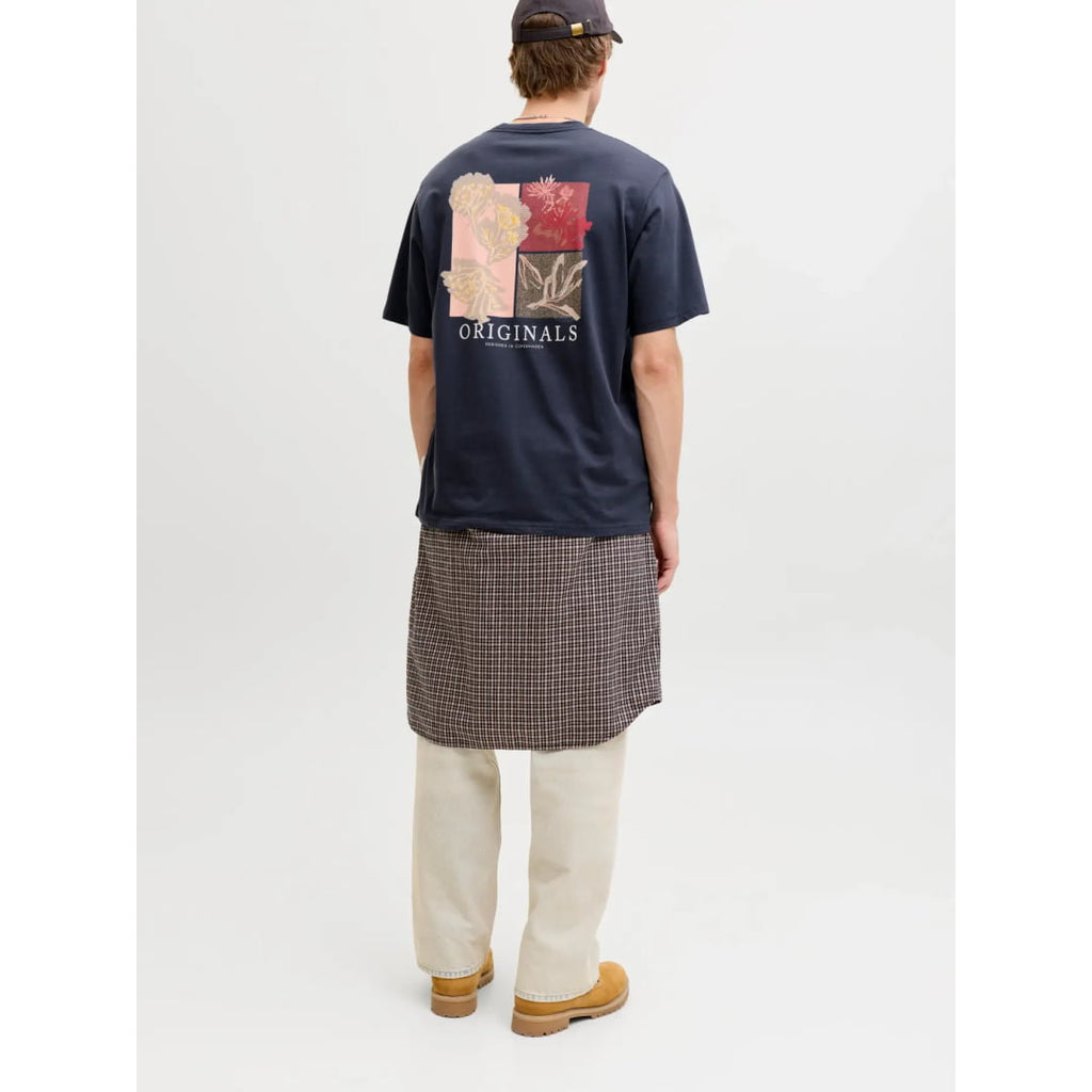 T-shirt Jack & Jones JORMONTAUK AOP Back SS Crew Neck