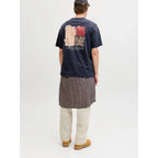 T-shirt Jack & Jones JORMONTAUK AOP Back SS Crew Neck