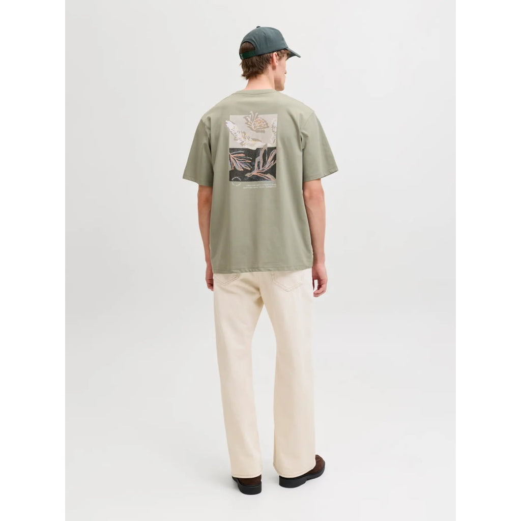 T-shirt Jack & Jones JORMONTAUK AOP Back SS Crew Neck