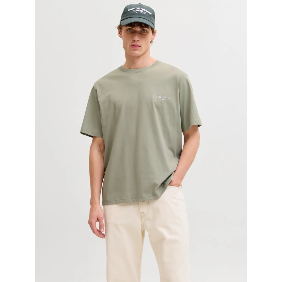 T-shirt Jack & Jones JORMONTAUK AOP Back SS Crew Neck