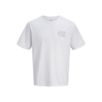 T-shirt Jack & Jones JOROCEAN SS Crew Neck Bright White