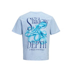 T-shirt Jack & Jones JOROCEAN SS Crew Neck Chambray Blue