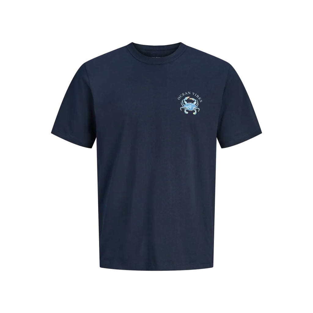 T-shirt Jack & Jones JOROCEAN SS Crew Neck Sky Captain