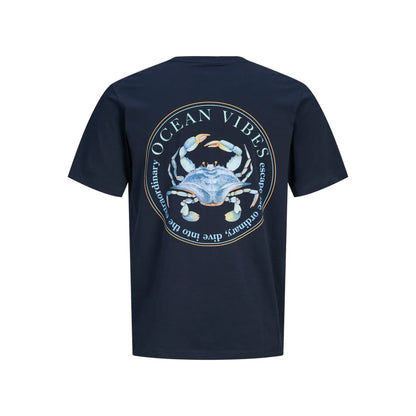 T-shirt Jack & Jones JOROCEAN SS Crew Neck Sky Captain