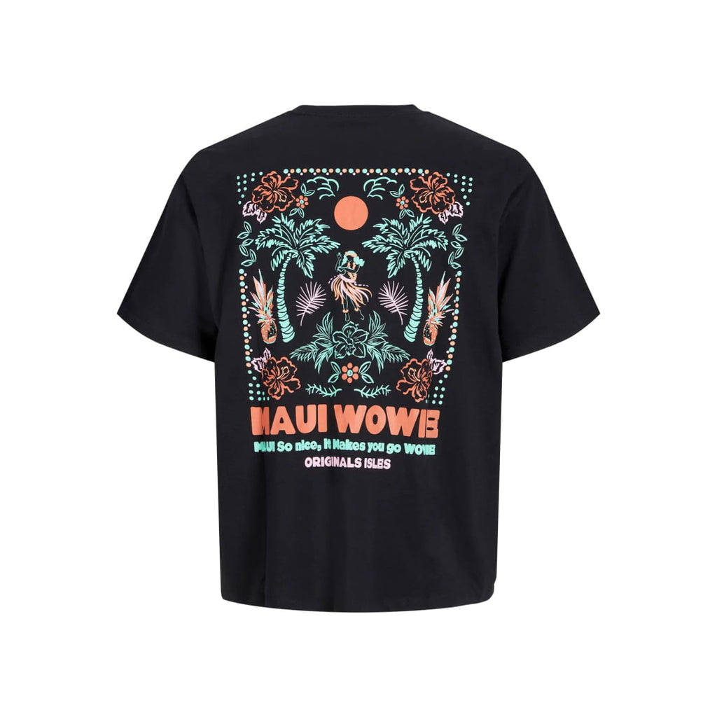 T-Shirt Jack & Jones JORWOWIE TG Black - T-shirt Jorwowie