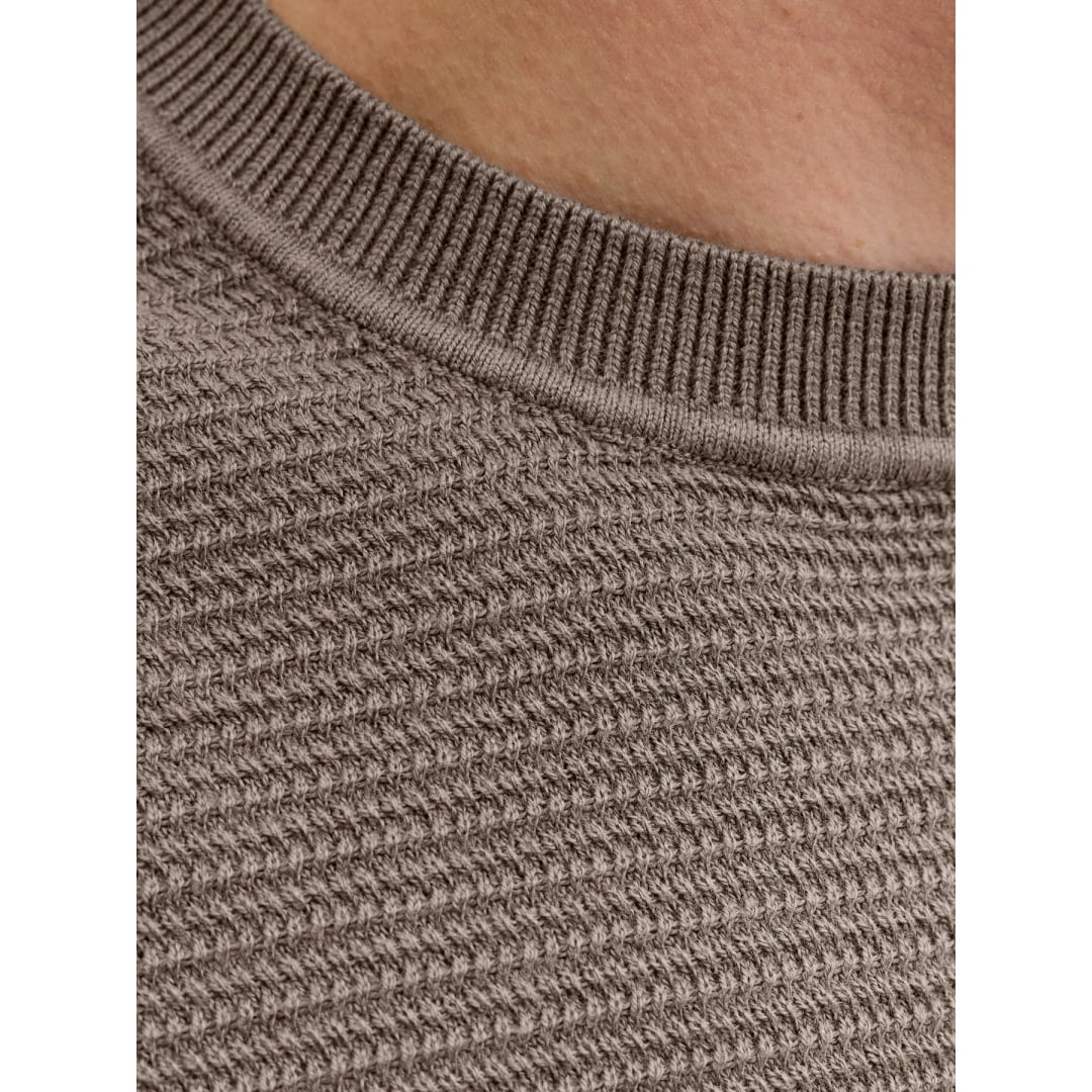 T-shirt Jack & Jones JPRBLURILEY Knit Crew Neck SS Morel