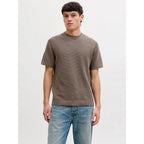 T-shirt Jack & Jones JPRBLURILEY Knit Crew Neck SS Morel