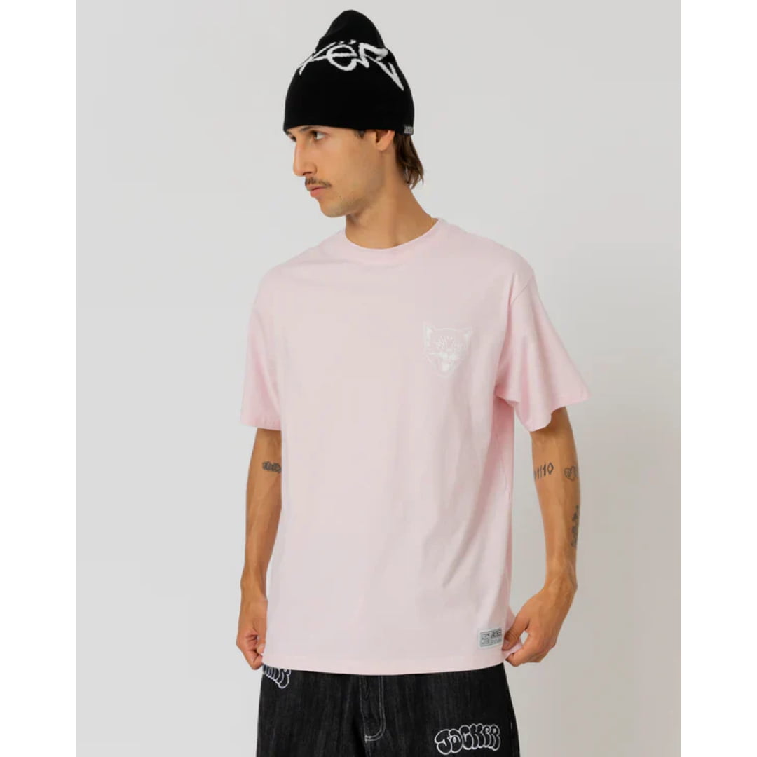T-shirt Jacker Black Cats Pink - Queen j White
